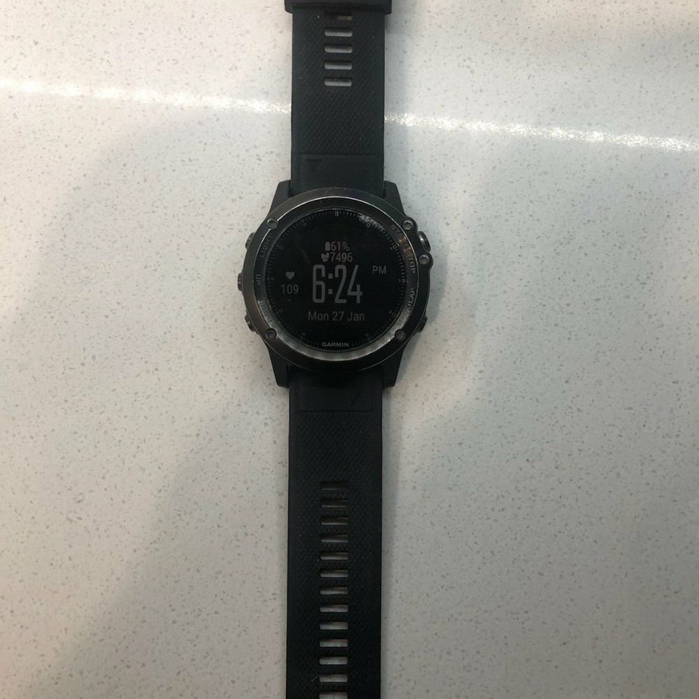 Garmin fenix 3 HR men's watch
